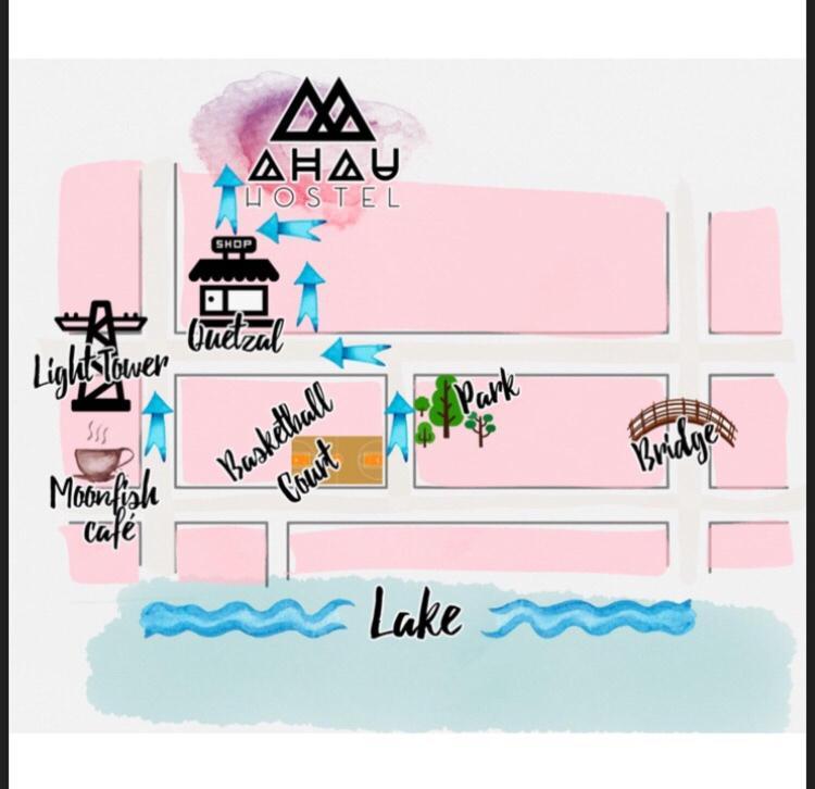 Hostel Ahau San Marcos La Laguna Εξωτερικό φωτογραφία